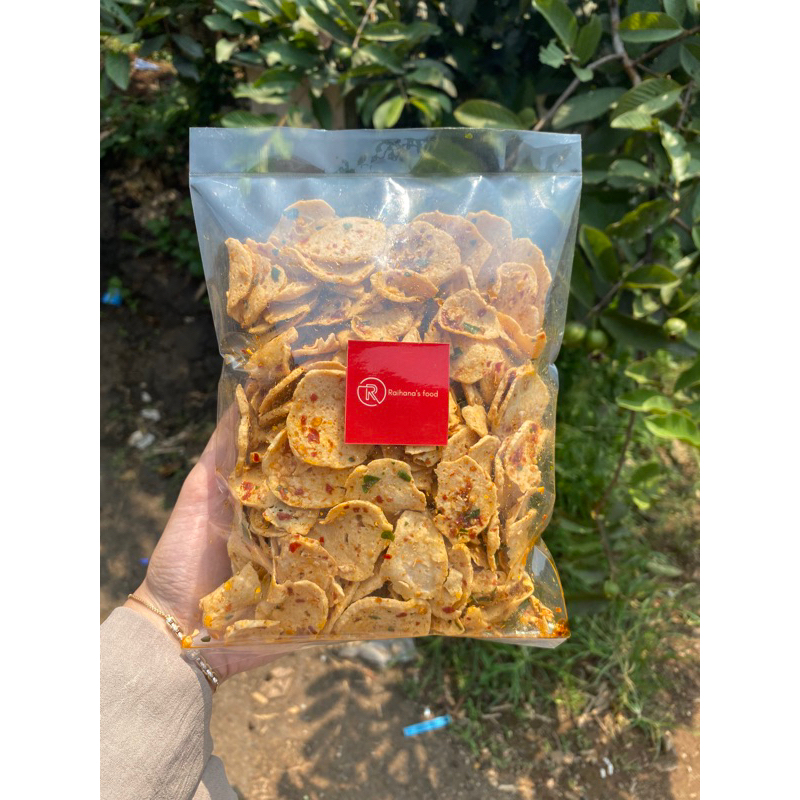 

KERIPIK BASRENG VIRAL 250gr daun jeruk /antikeras /halal