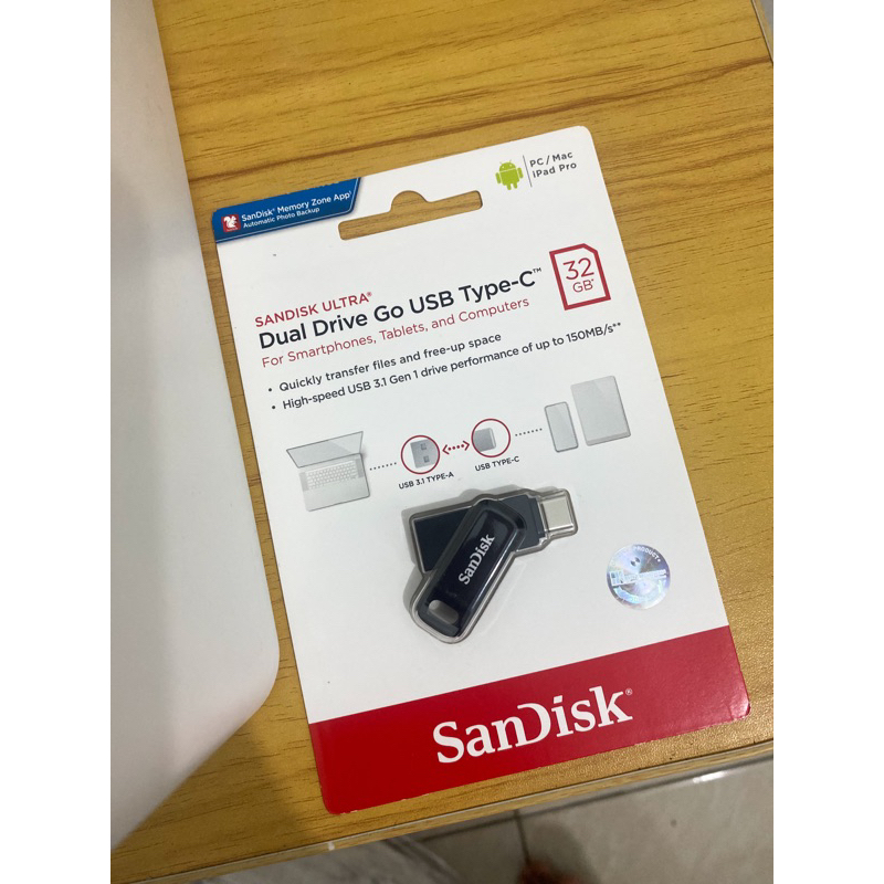 SanDisk Flashdisk USB Type-C 32GB
