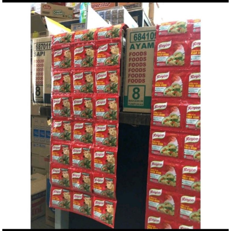 

ROYCO AYAM SAPI RENCENG MURAH 72 PCS