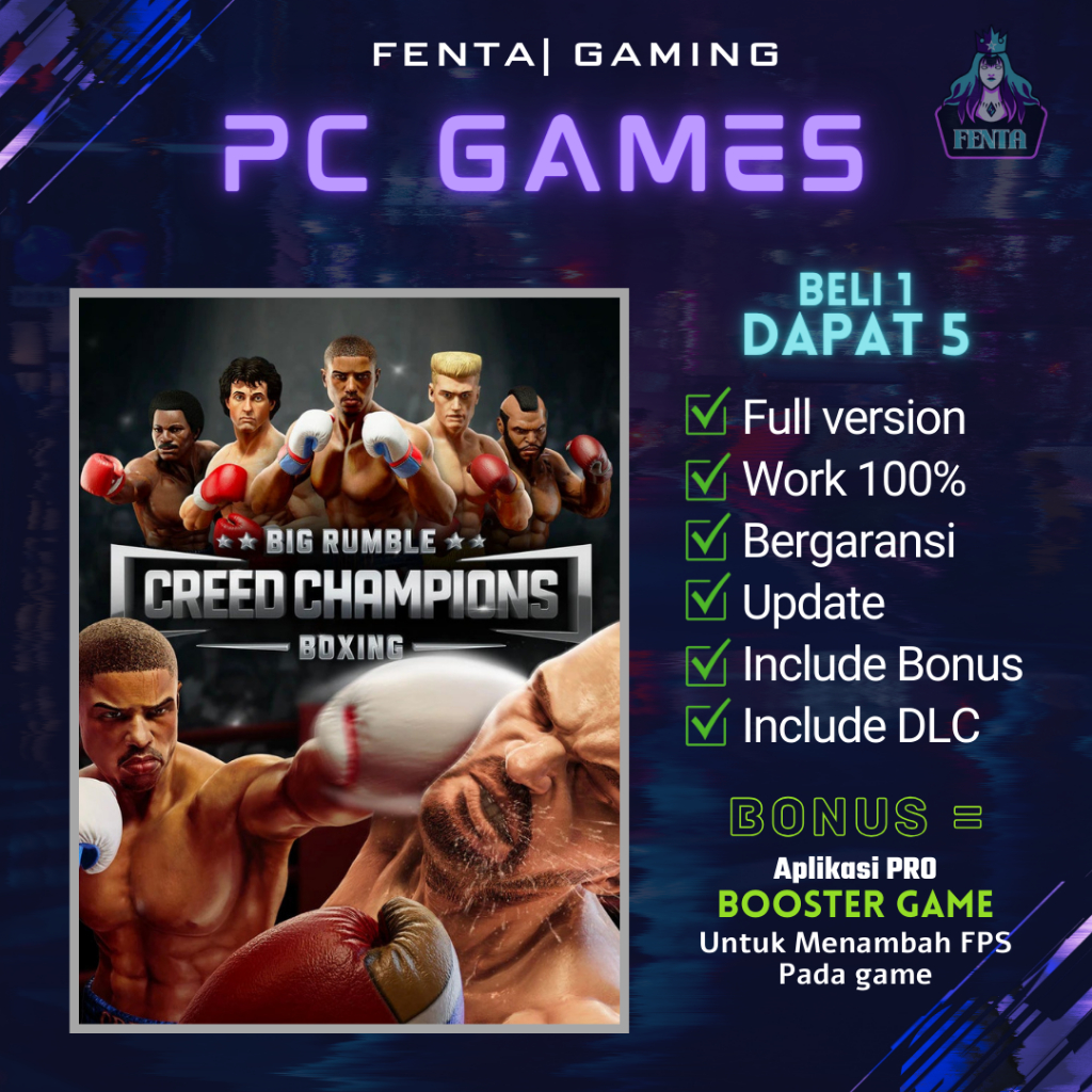 BIG RUMBLE BOXING CREED CHAMPIONS - GAME PC - GAME LAPTOP