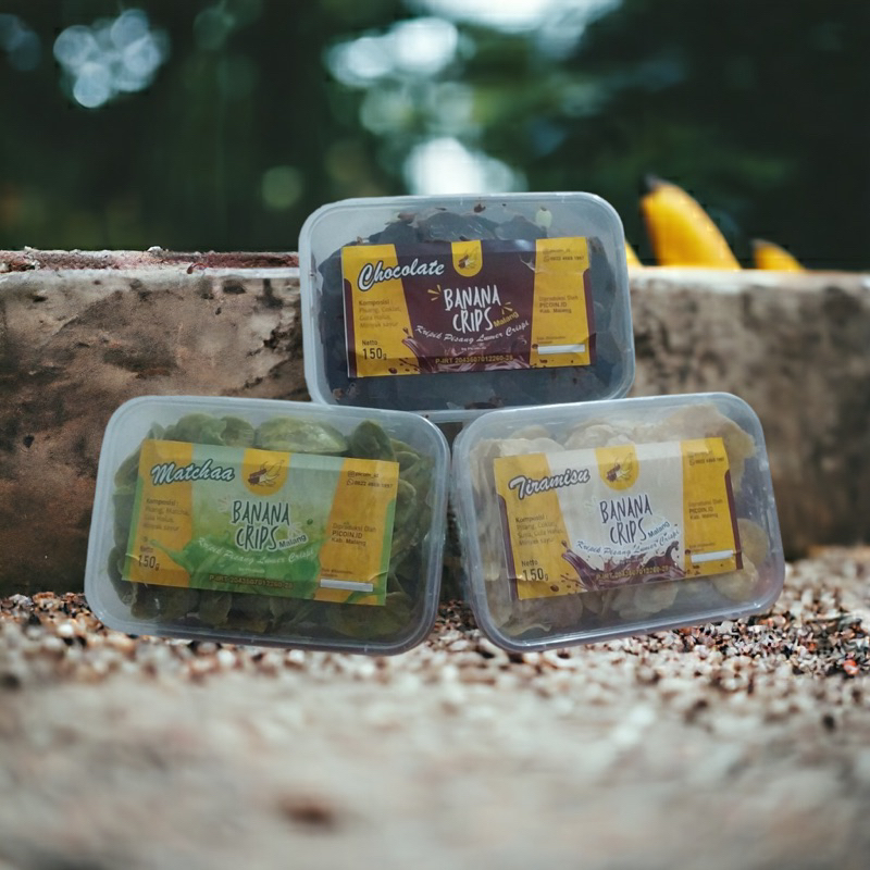 

Banana crips By picoin.id//Kripik Pisang Coklat Lumer//