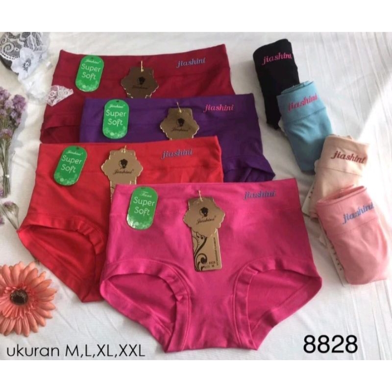 CD WANITA JIASHINI HIGHWAISH IMPORT PREMIUM / CELANA DALAM WANITA IMPORT/ M L XL XXL