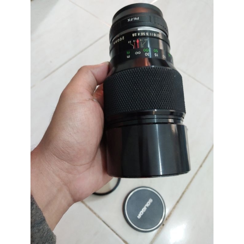 Lensa Soligor Tele 200 mm F/2.8