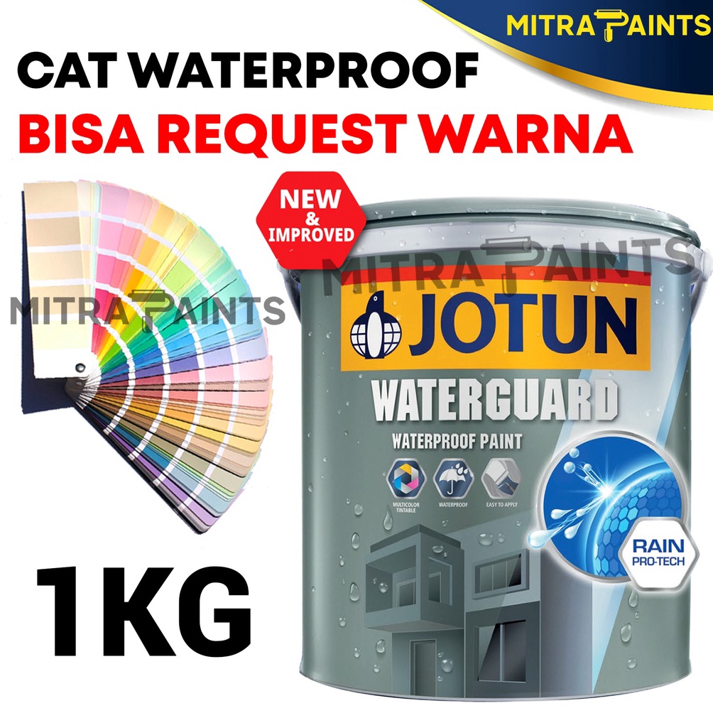 ART O7D JOTUN WATERGUARD 1 KG  CAT TEMBOK JOTUN WATERPROOF PART 1