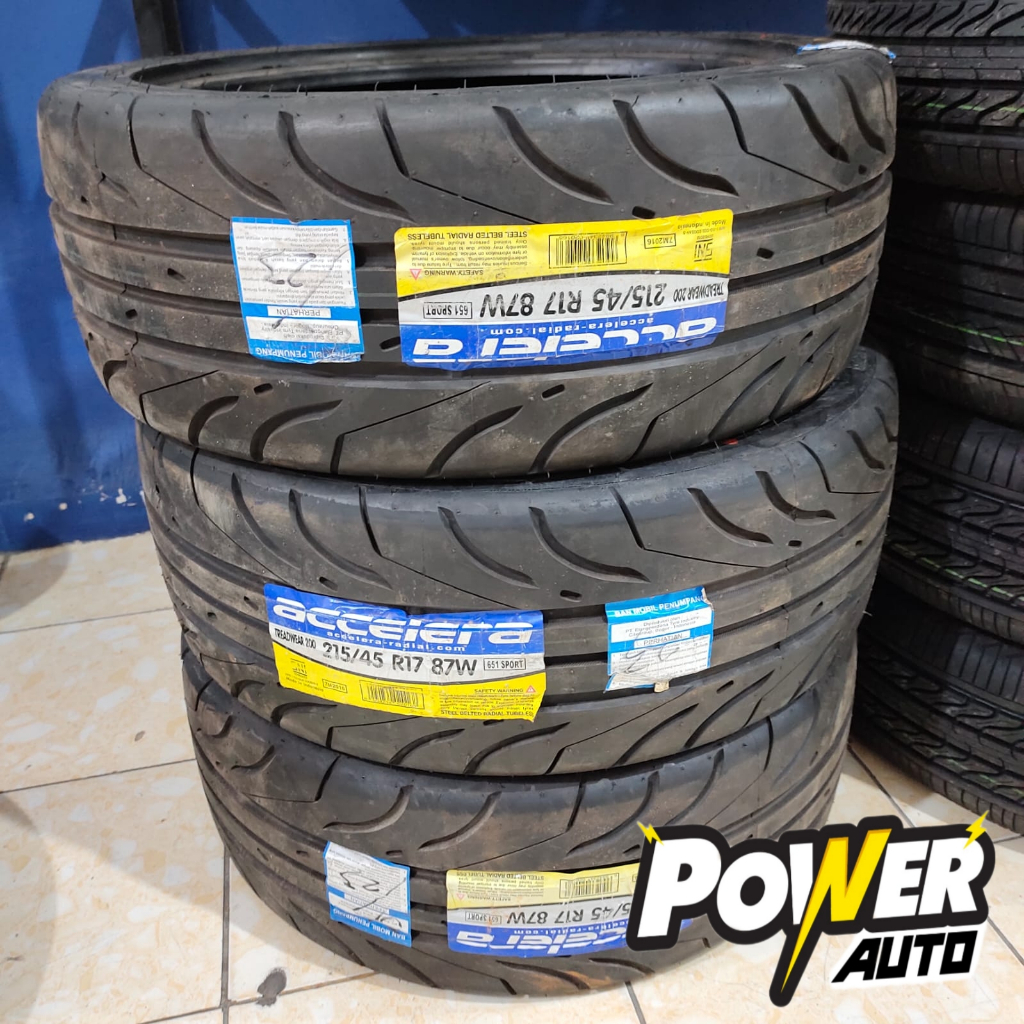 Ban ring 17 semi slick Accelera 651 sport 215 45 r17