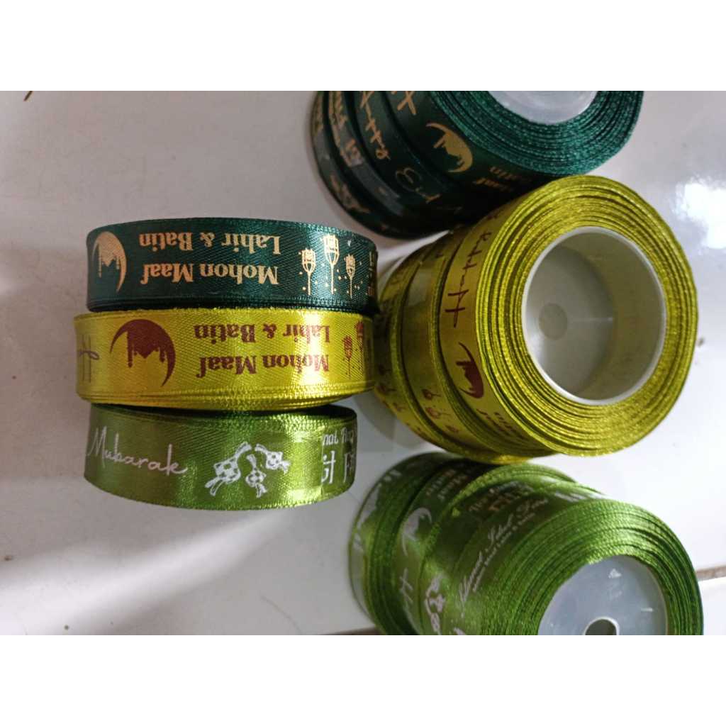 

1meter PIta Gulung Idul Fitri 2cm (PER METER) / Pita Idul Fitri