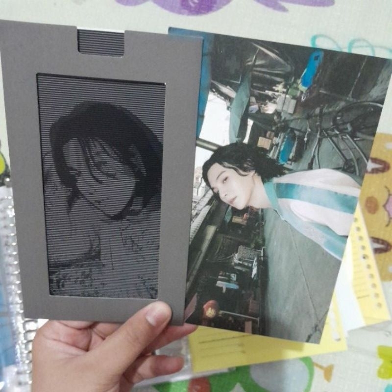 official postcard+scinema D-DAY album SUGA