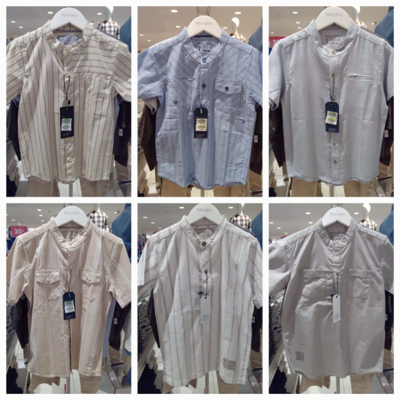 kemeja pendek keRa koko pito dito