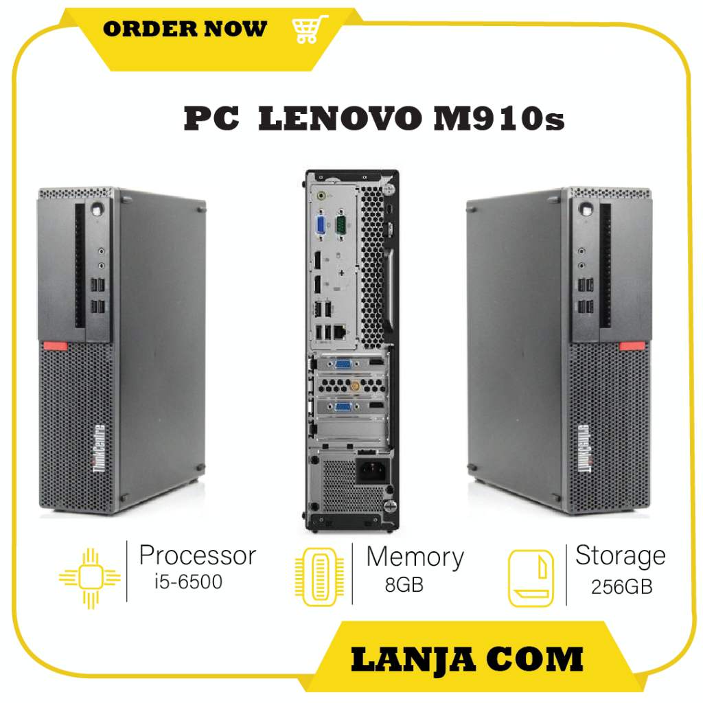PC LENOVO CORE i5-6500 RAM 8GB SSD 500GB
