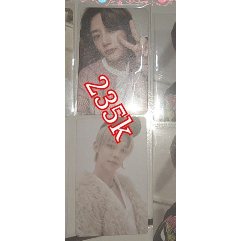 official photocard txt beomgyu pudding