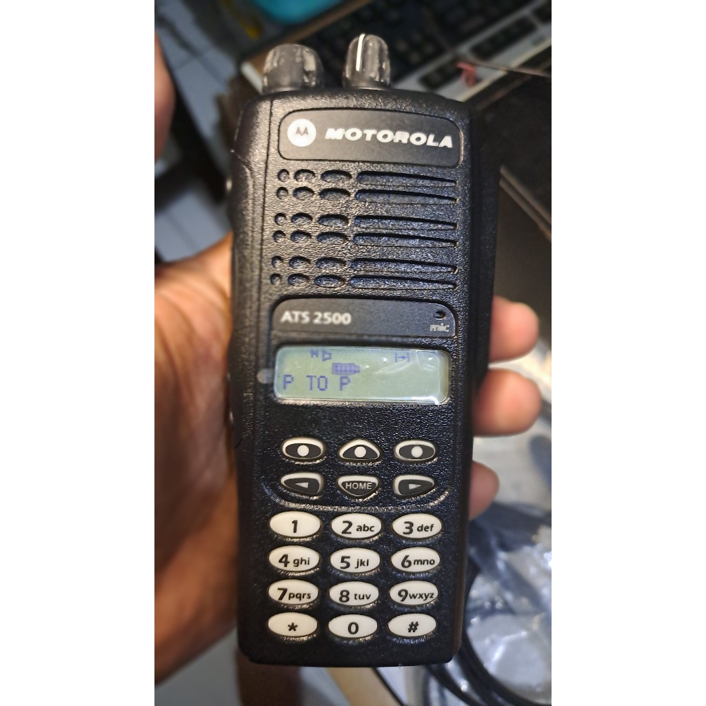 Ht Motorola Ats2500 Motorola ATS 2500 Mulus Frekuensi 800 Mhz Trunking TX dan RX Istimewa