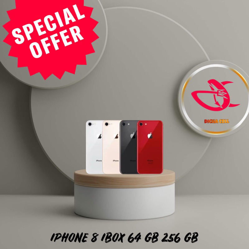 IPHONE 8 / 8 PLUS RESMI IBOX