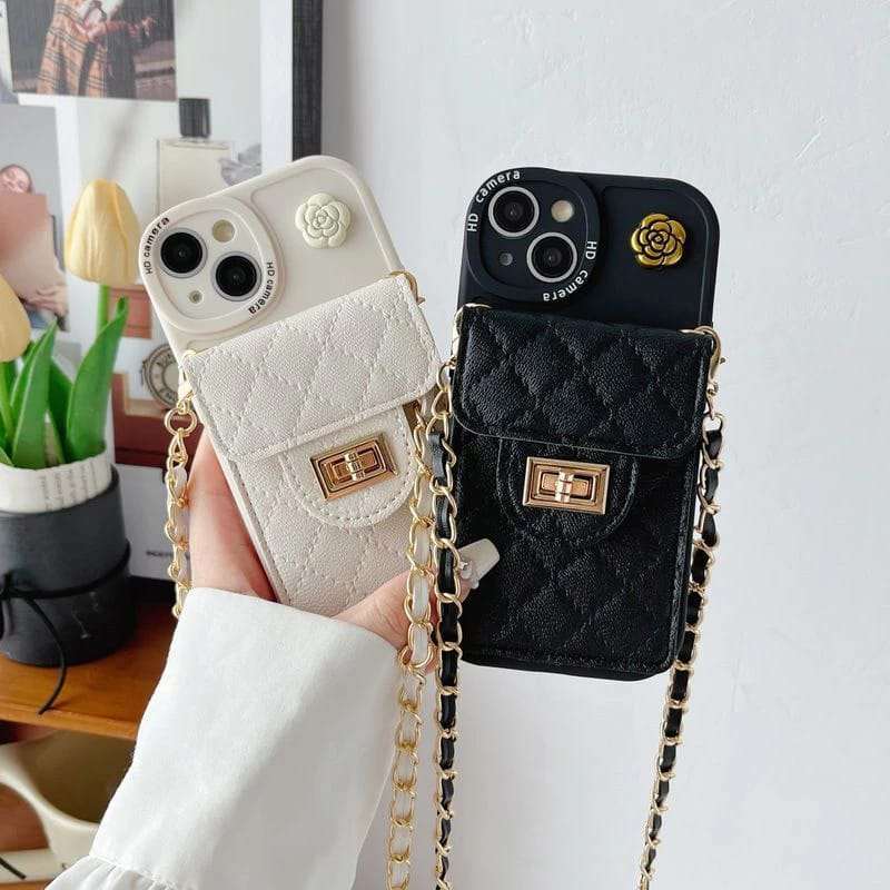 Case Tali Slotcard  Flower Right IP 14 PRO MAX IP 12 PROMAX RENO 8T 4G RENO 7Z 5G REALME C15 REALME 