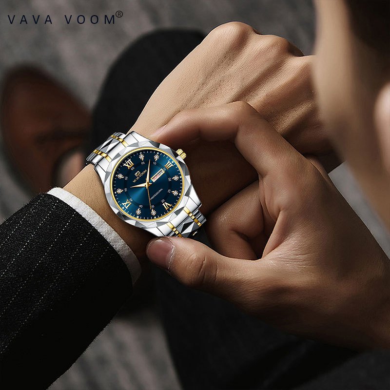 Jam Tangan Pria Keren Terlaris Remaja Modis Premium Cowok Simple Watch Trendy Jam Tangan Semi Kasual