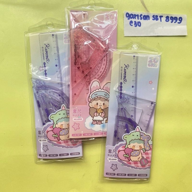 

(20CM) GARISAN SET 8999 ISI 4 PC