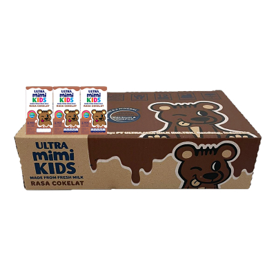 

ULTRA Mimi Kids Susu UHT Cokelat 40 x 125 ml - Karton