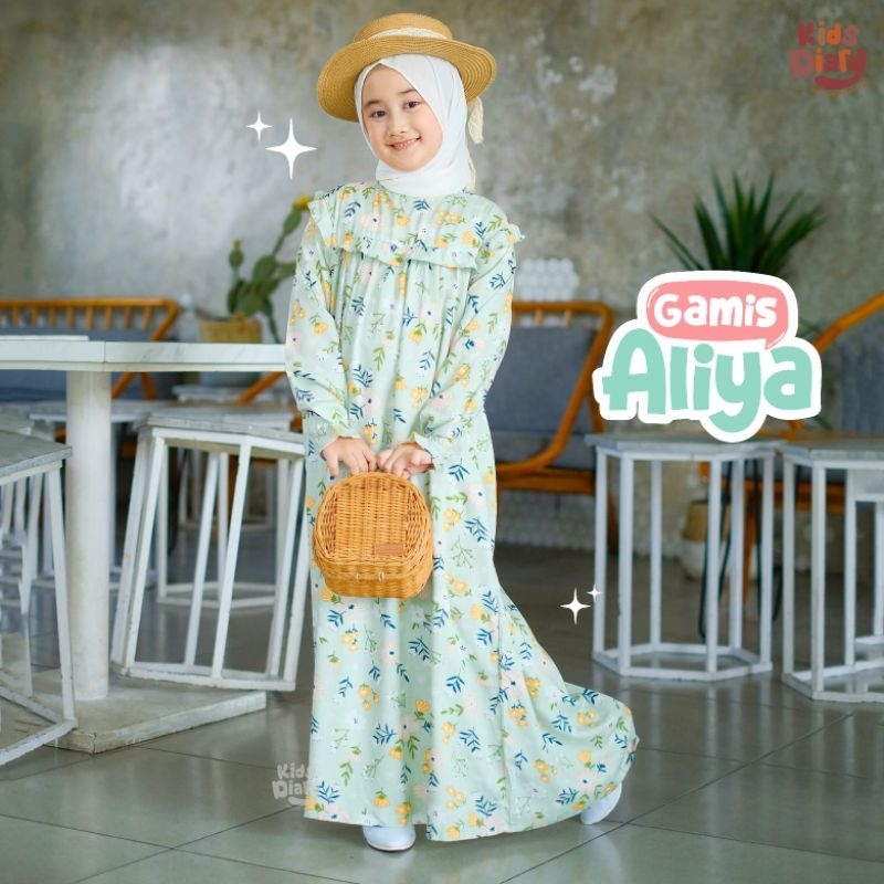 GAMIS ANAK RAYON/GAMIS ALIYA BY. KIDS DIARY/GAMIS ANAK