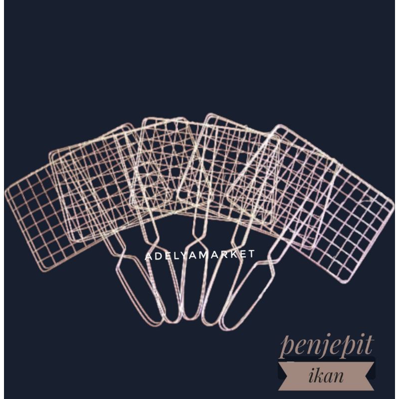 Bakaran ikan jepit / penjepit ikan