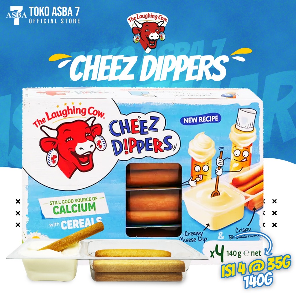 

THE LAUGHING COW CHEEZ DIPPERS 140G