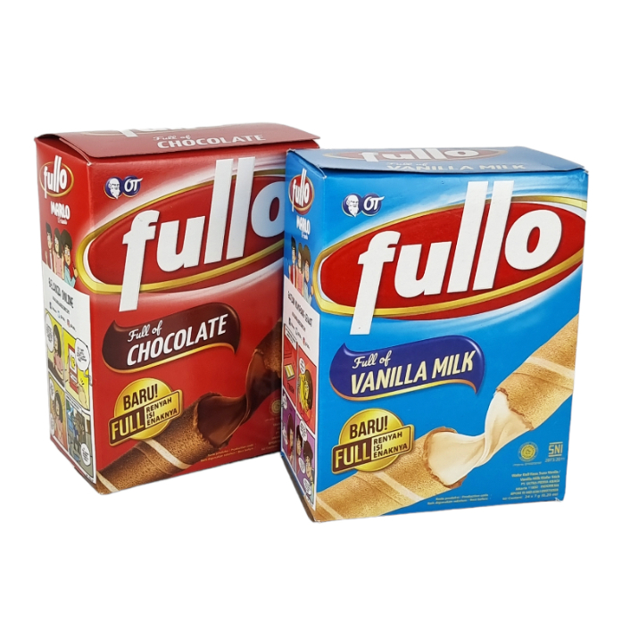 

Fullo Wafer Rolls - Netto 24pcs x 7.5gr