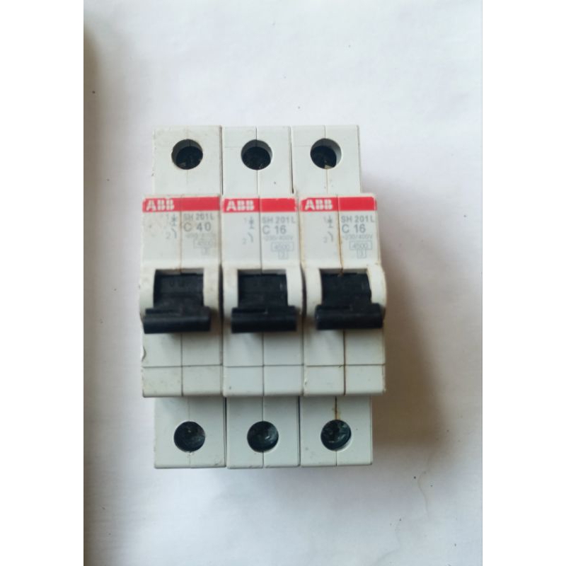 MCB ABB SH201L 2a 4a  6a 10a 16a 20a 25a 32a 40a 50a 63a ABB ORIGINAL