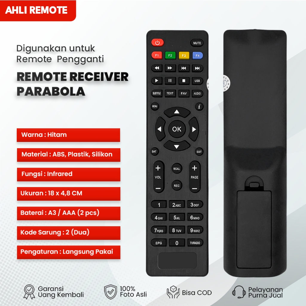 Remot Receiver Optus Oracle OP-88HD / Remote Parabola Optus Oracle OP-88HD