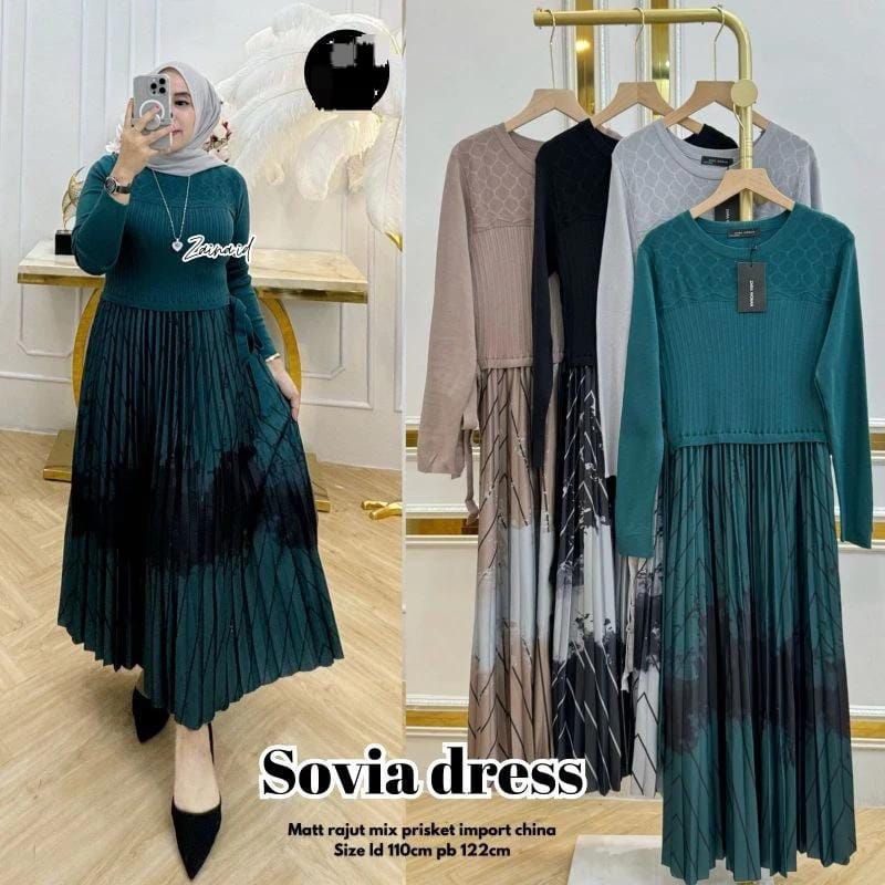 Gamis viral MIDI Zara womene kode 8925 rajut import