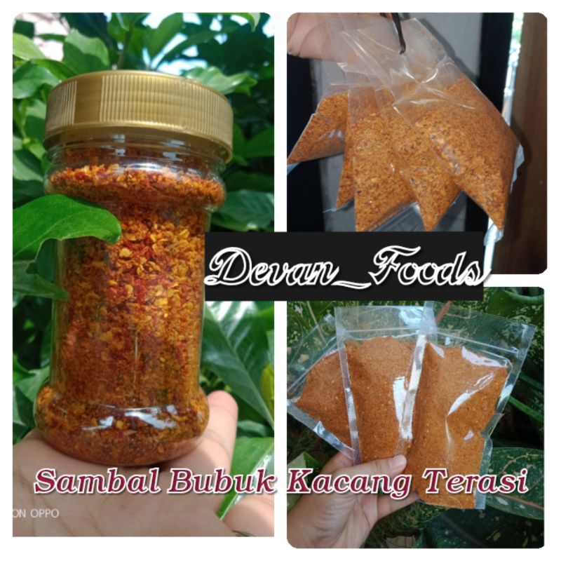 

Sambal Bubuk Tradisional Kacang Trasi 250 Gram