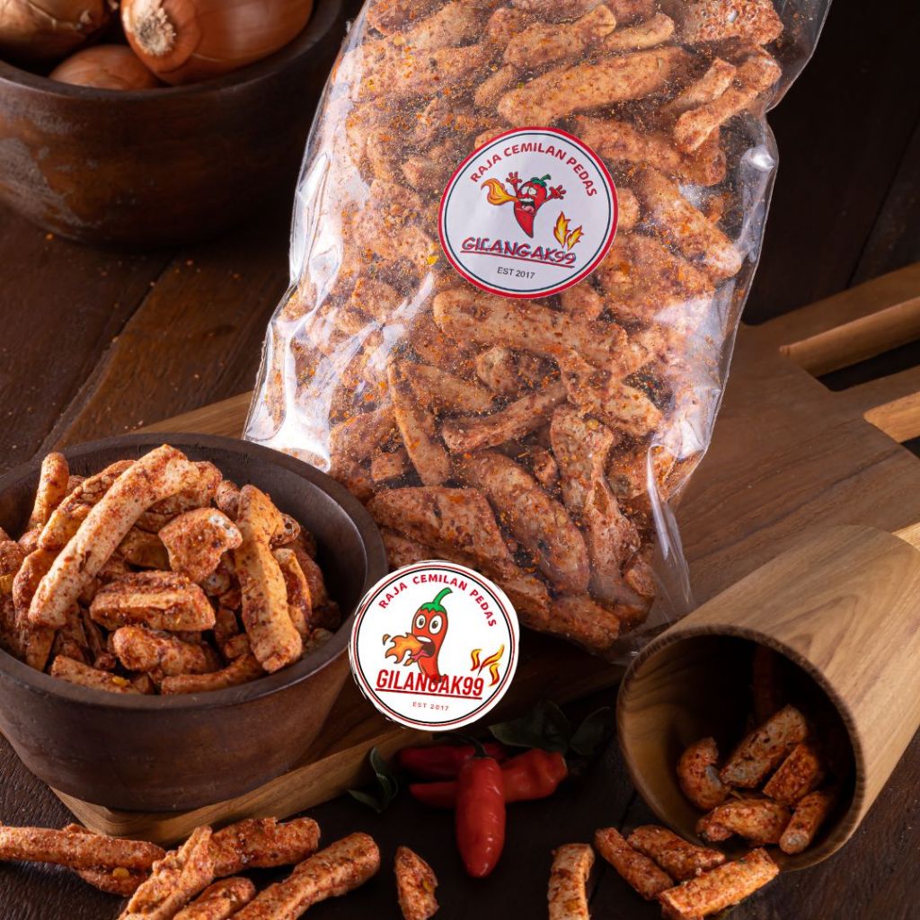 

Basreng Stik Premium Pedas Daun Jeruk 1 Kg