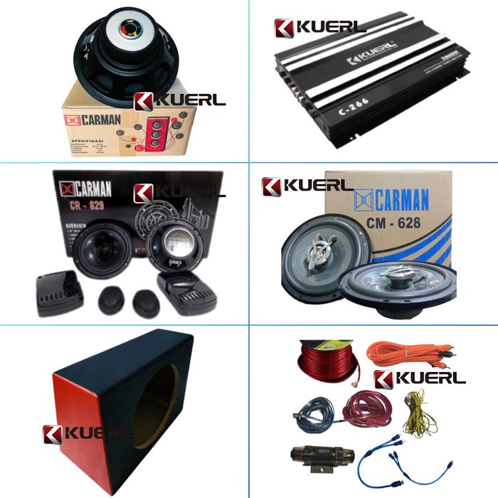 Paket Lengkap Audio Mobil CARMAN