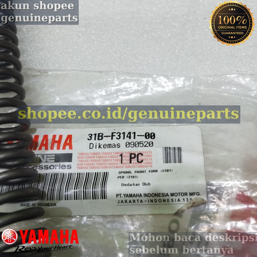 PER SHOCK SOK SKOK DEPAN JUPITER Z 115 ROBOT 2010-2012 ORIGINAL YAMAHA