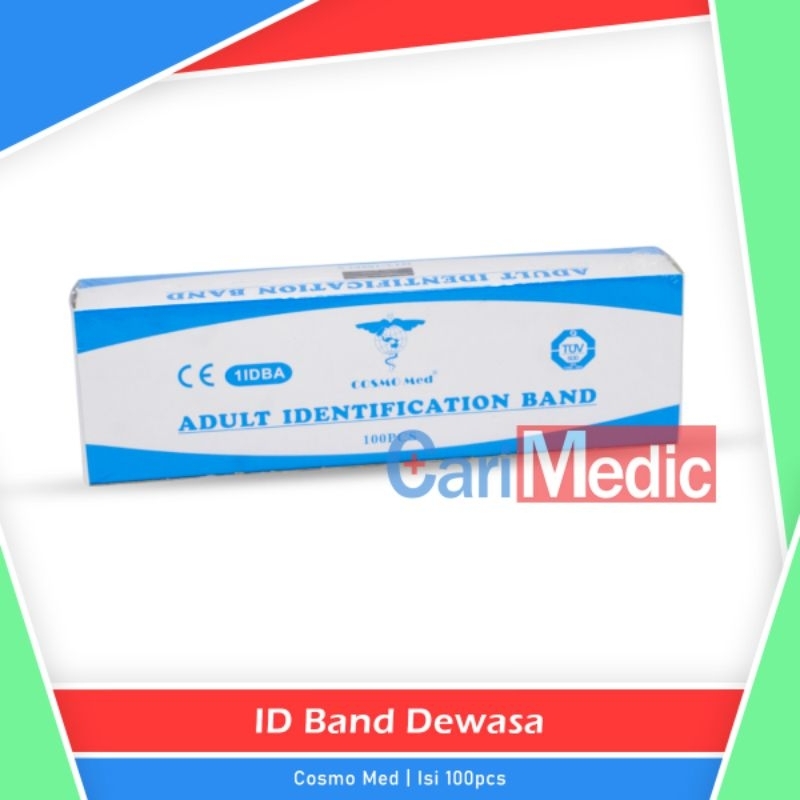 Gelang Identitas Pasien Rumah Sakit ID Band Cosmo Med