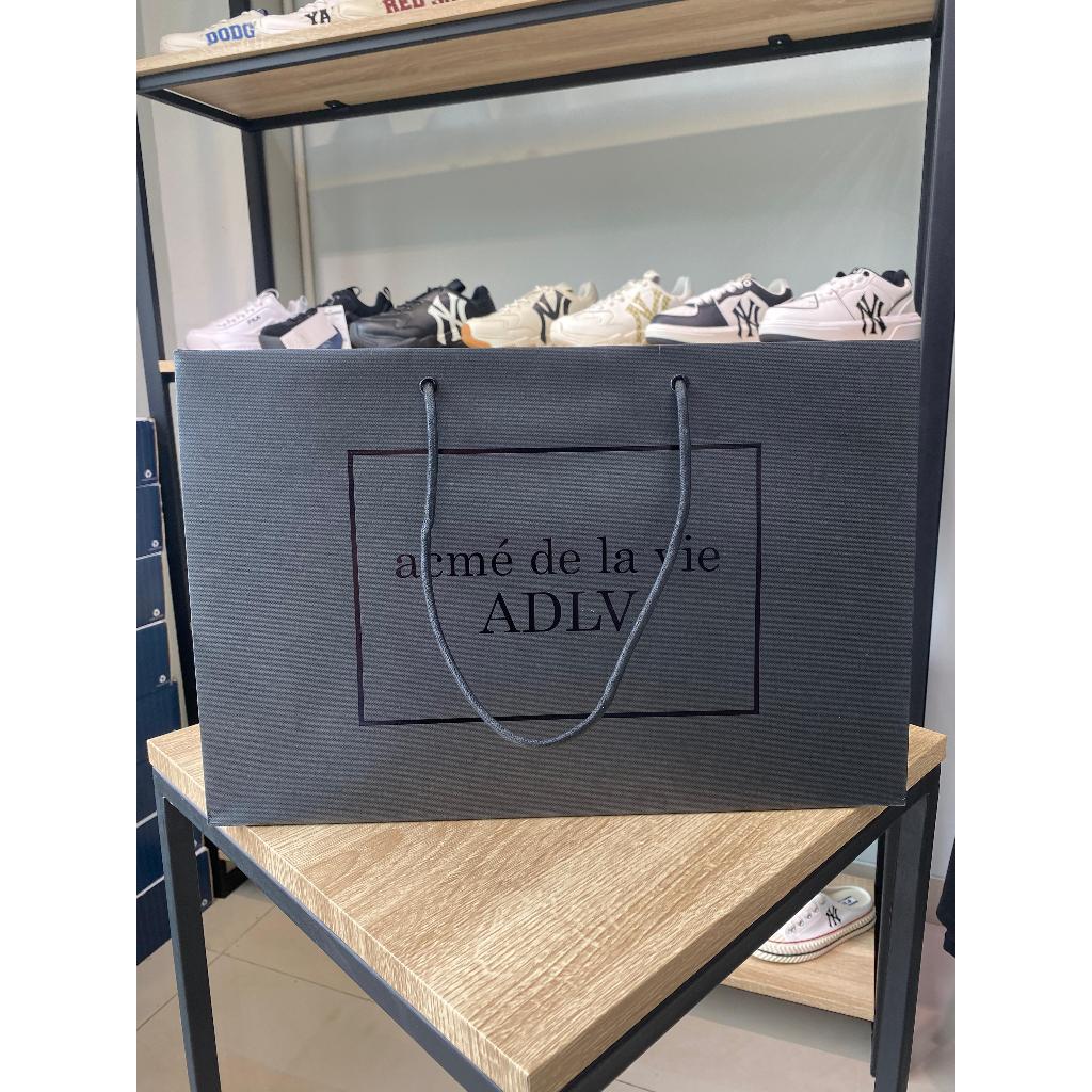 PAPER BAG ADLV BLACK HAGUSNEAKER 100% ORIGINAL