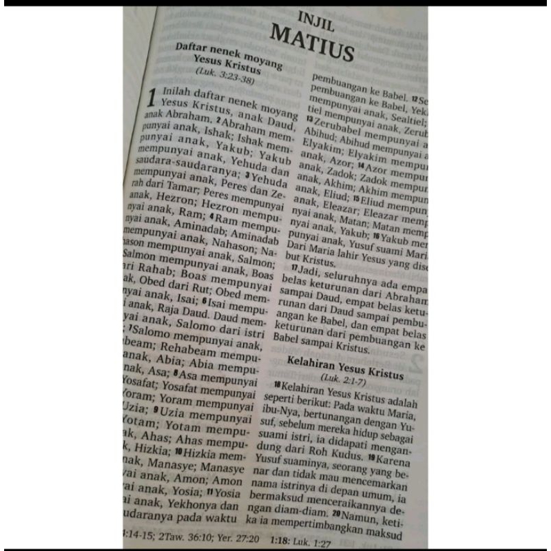 Alkitab Kristen Ukuran Besar TB2 064 BL VENTA