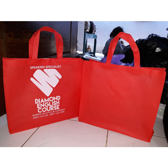 

TAS PROMOSI USAHA FREE SABLON MURAH