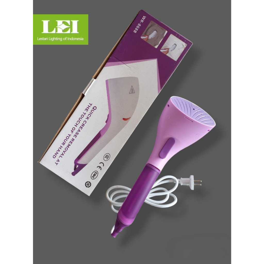 Setrika uap listrik handheld stimer / setrika uap listrik