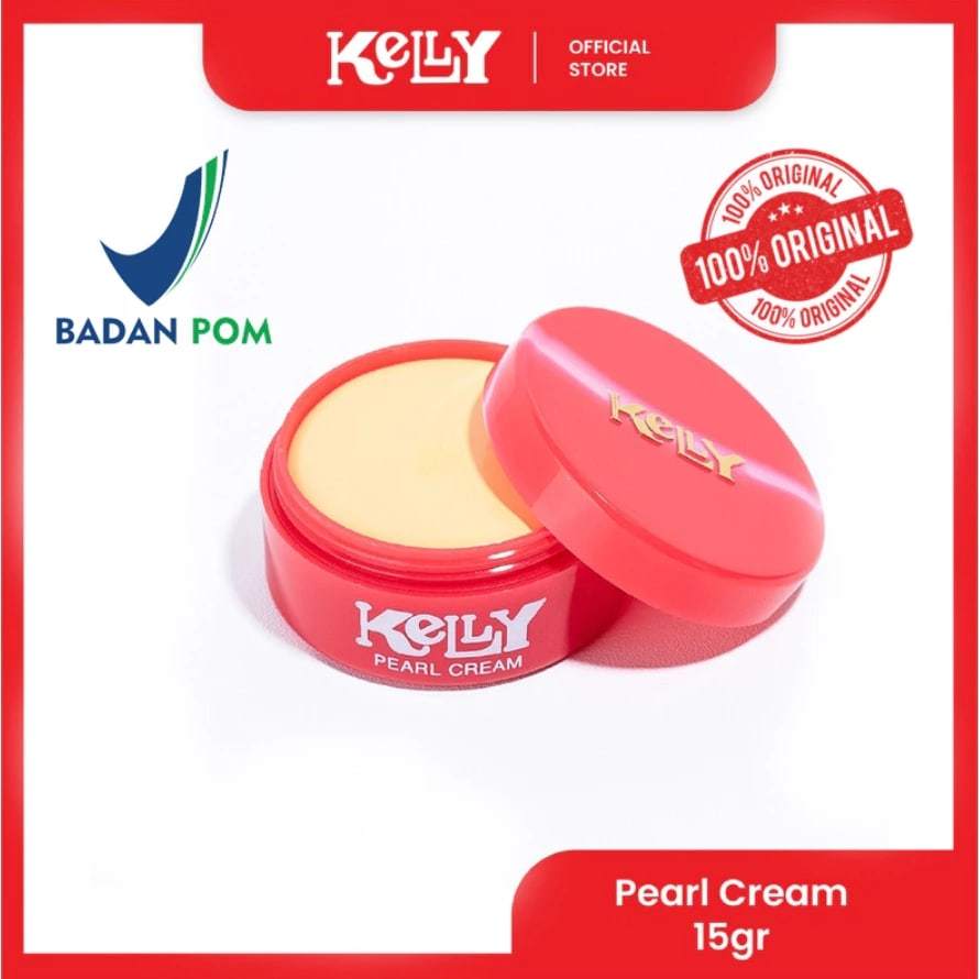[NEW SIAP KIRIM] KELLY Pearl Cream 15gr | Kelly Arab ORIGINAL BESTSELLER