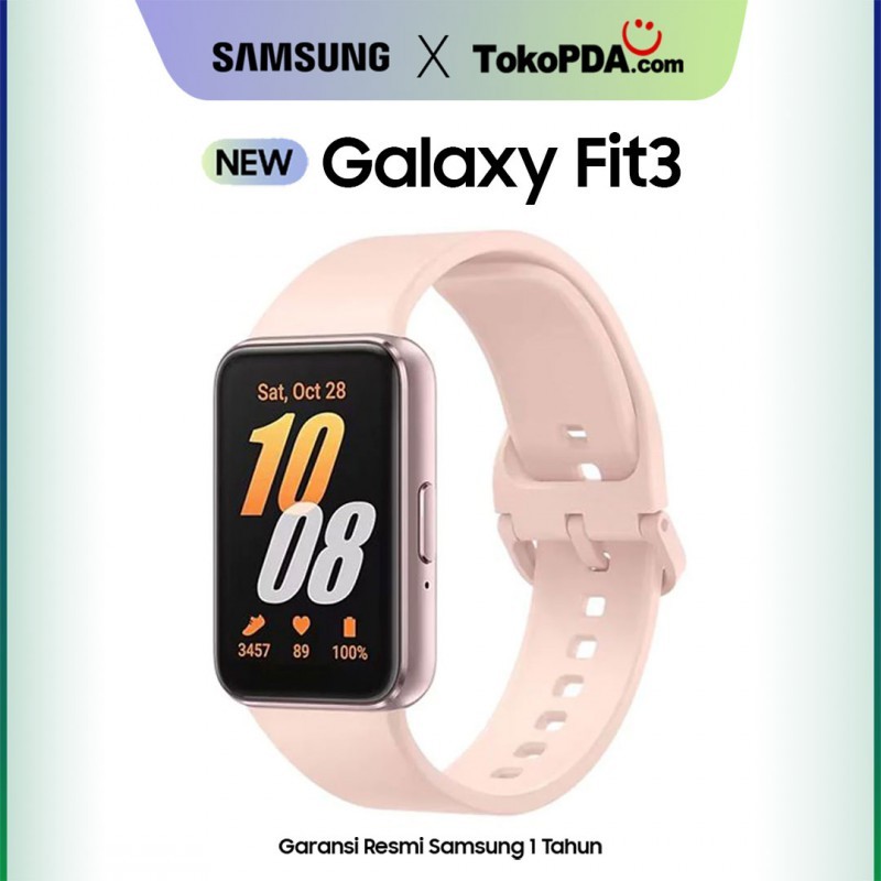 Samsung Galaxy Fit 3 Smartband AMOLED Original Garansi Resmi SEIN 1 Tahun | Pantau Kesehatan, Olahra