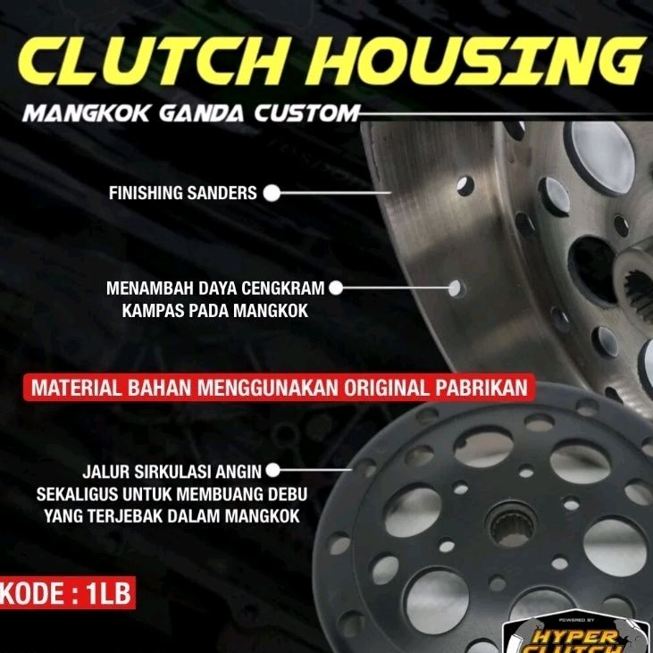 mangkok ganda custom xeon rc xeon gt 125