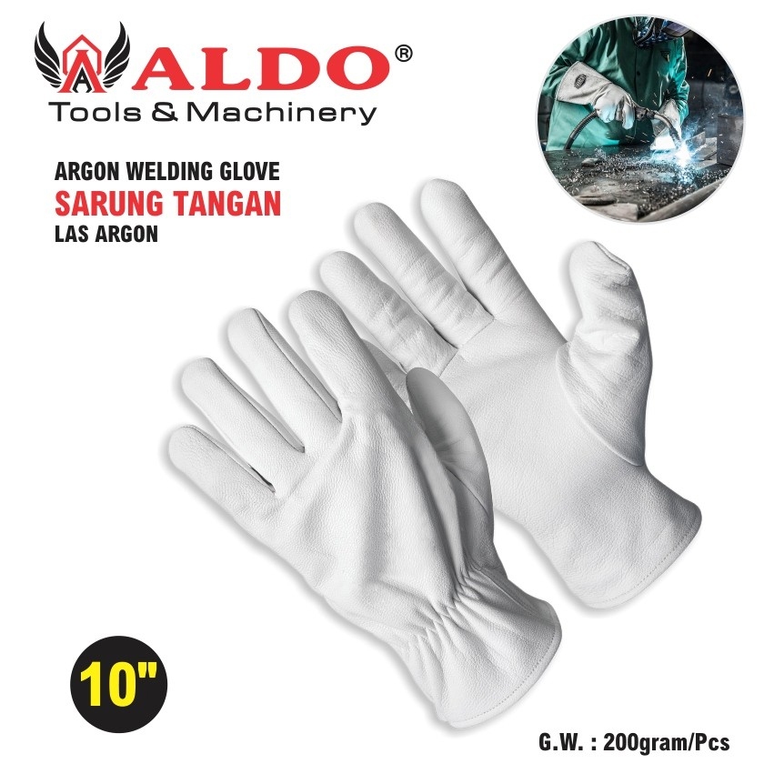 SARUNG TANGAN LAS ARGON / WELDING GLOVES / SAFETY GLOVE WELDING MERK