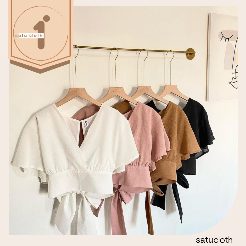 Ifra Outer Crop - Atasan Wanita Crop Keren