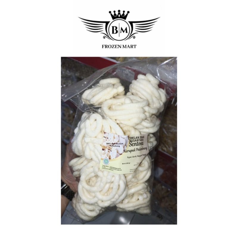 

Cemilan Nusantara Kerupuk Palembang 200gr.