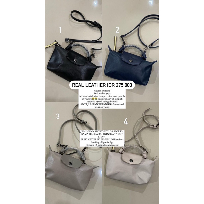 

LC MINI LEATHER (NOTES MAU NOMOR BERAPA)