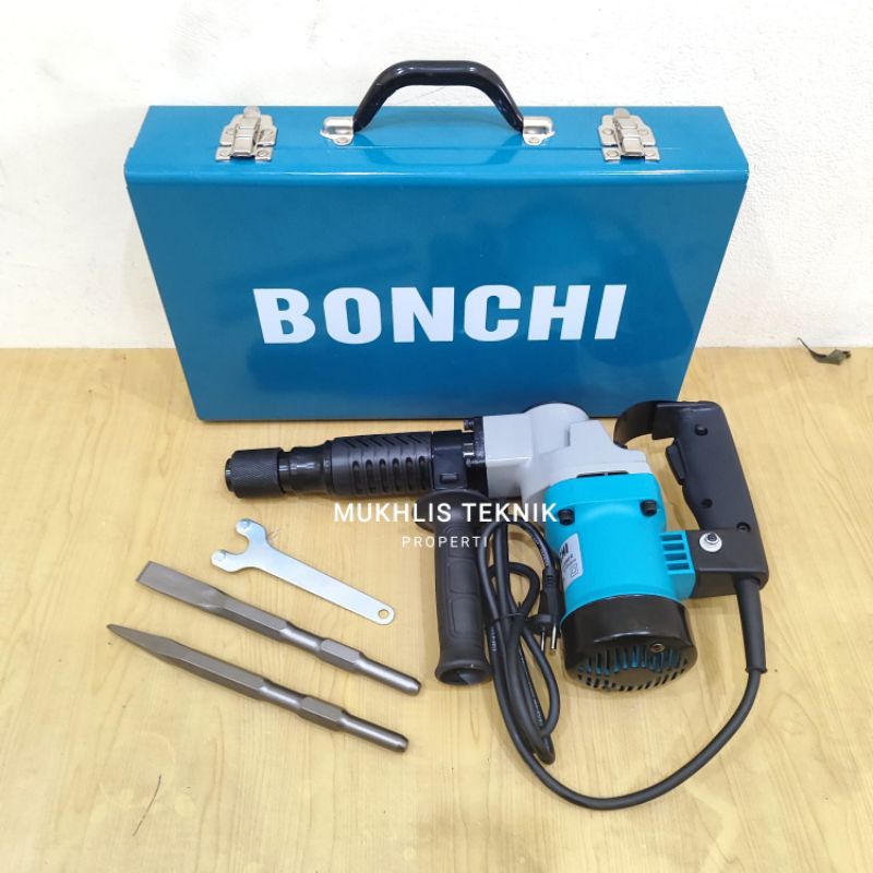 Mesin Jack Hammer Drill Bobok Beton 0810 BONCHI Bor Bobok Beton Demolition Hammer Drill 0810 BONCHI 