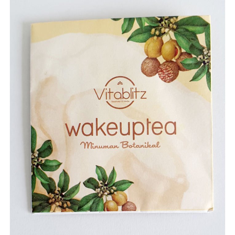 

Teh Herbal Antioksidan Teh Celup Vitablitz Wake Up Insane Tea Herbal Bahan Alami Ginger Green Tea