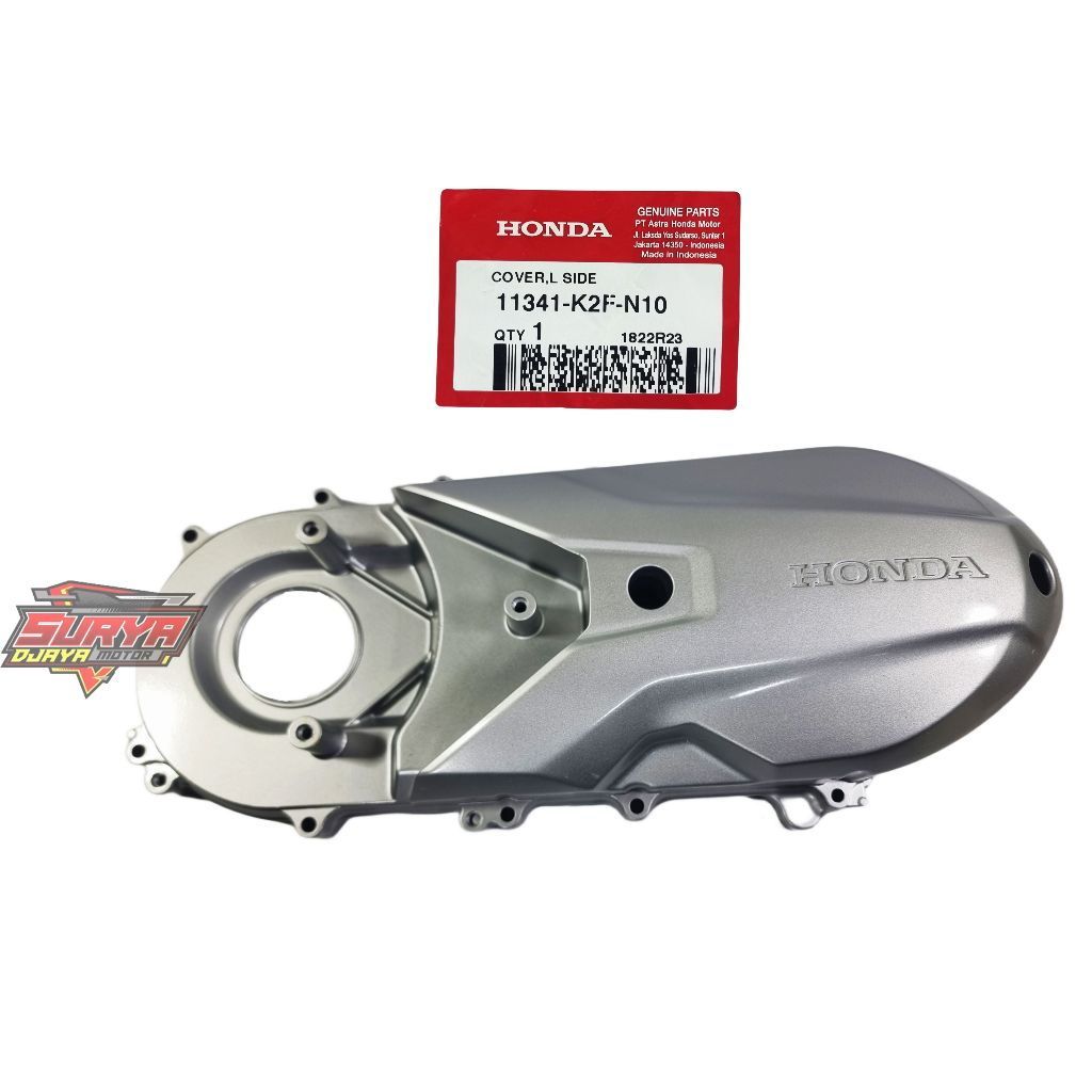 Blok Block Cover CVT Scoopy eSP K2F Silver 11341-K2F-N10 ORI AHM