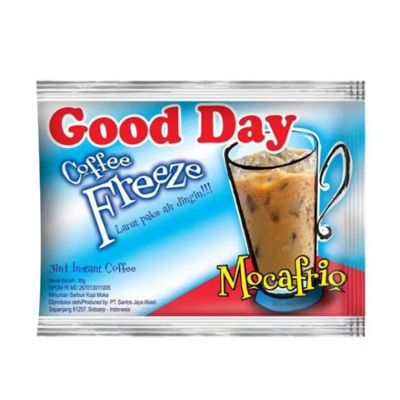 

Good Day Freeze Mocafrio 30gr x 10sachet