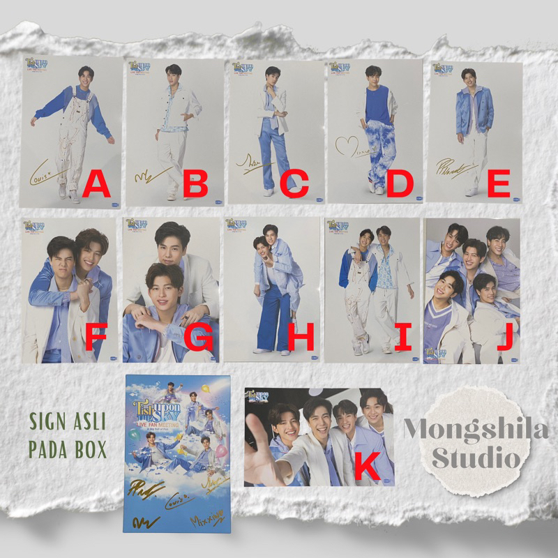 [SHARING] SIGNED POSTCARD FISH UPON THE SKY FANMEETING