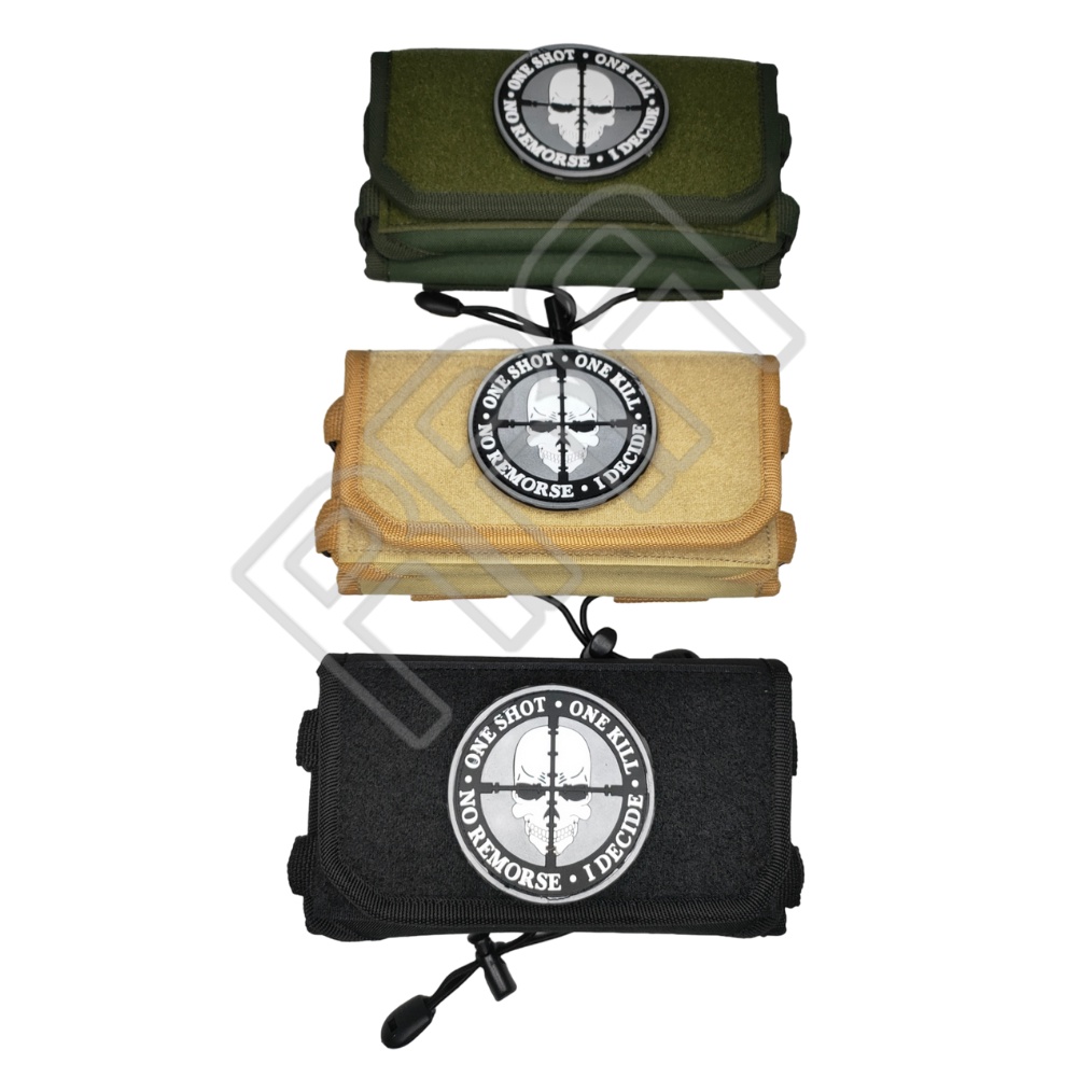 KODE B83R TEMPAT HP TACTICAL HORIZONTAL  SARUNG HP TACTICAL TERBARU  POUCH HP PINGGANG 2 SLOT