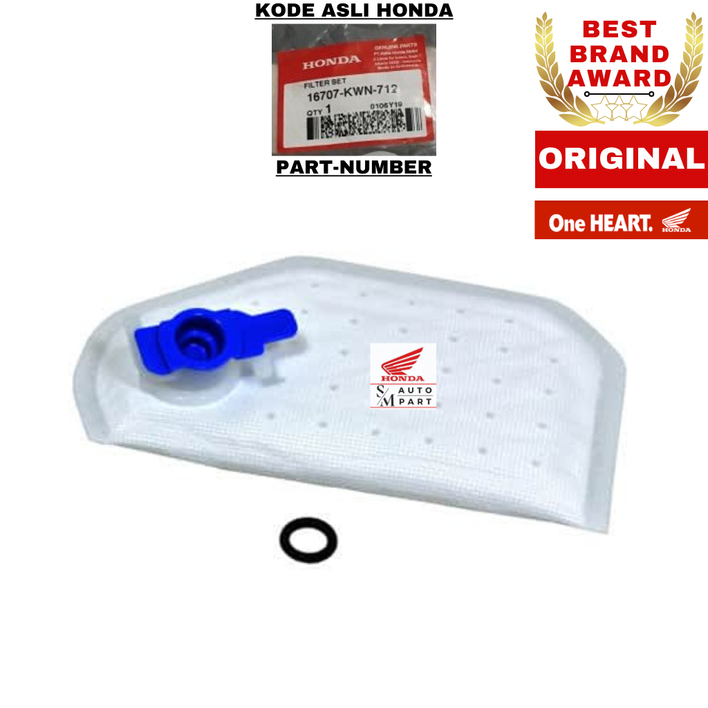 16707-KWN-712 Filter Saringan Bensin (Filter Set) – Revo FI, Supra X 125 FI